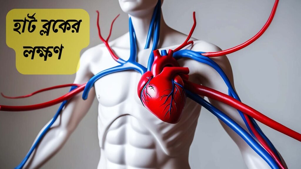 হার্টে ব্লক লক্ষণ ও উপসর্গ — বুকে ব্যথা, মাথা ঘোরা, শ্বাসকষ্ট ও দুর্বলতা