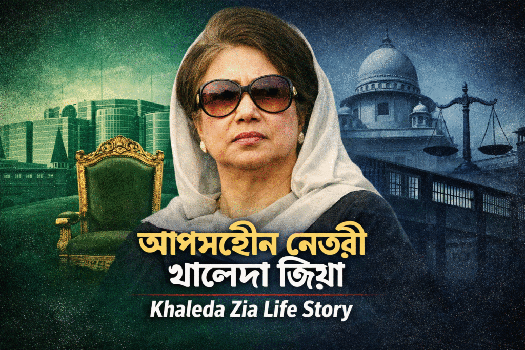 Khaleda Zia Life Story in Bangla – আপসহীন নেত্রীর রাজনৈতিক সংগ্রাম