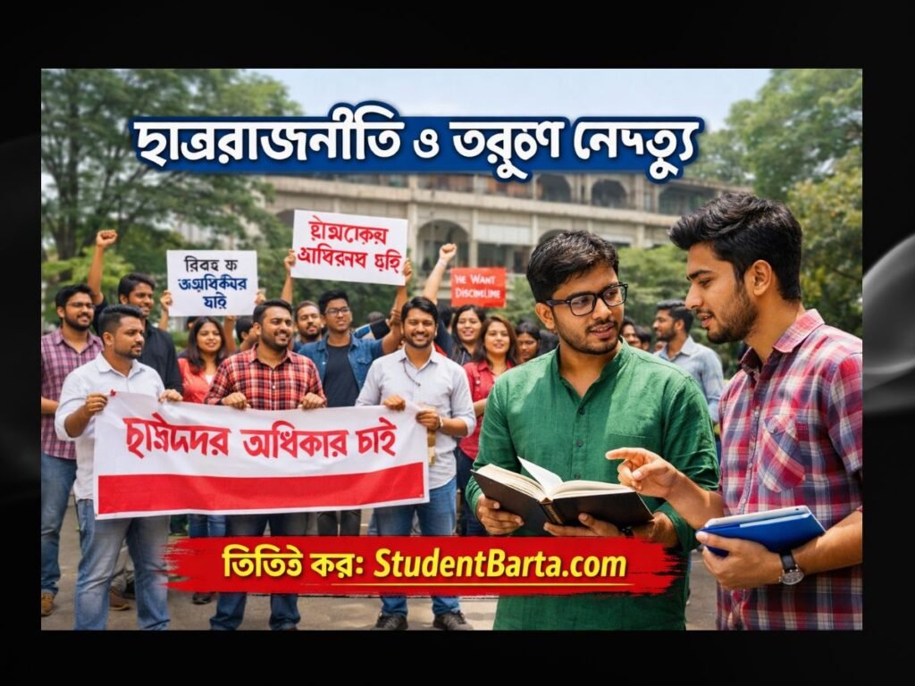 বাংলাদেশে তরুণ রাজনীতি: ভোটার অংশগ্রহণ, ছাত্ররাজনীতি ও ডিজিটাল আন্দোলনে তরুণদের সক্রিয় ভূমিকা