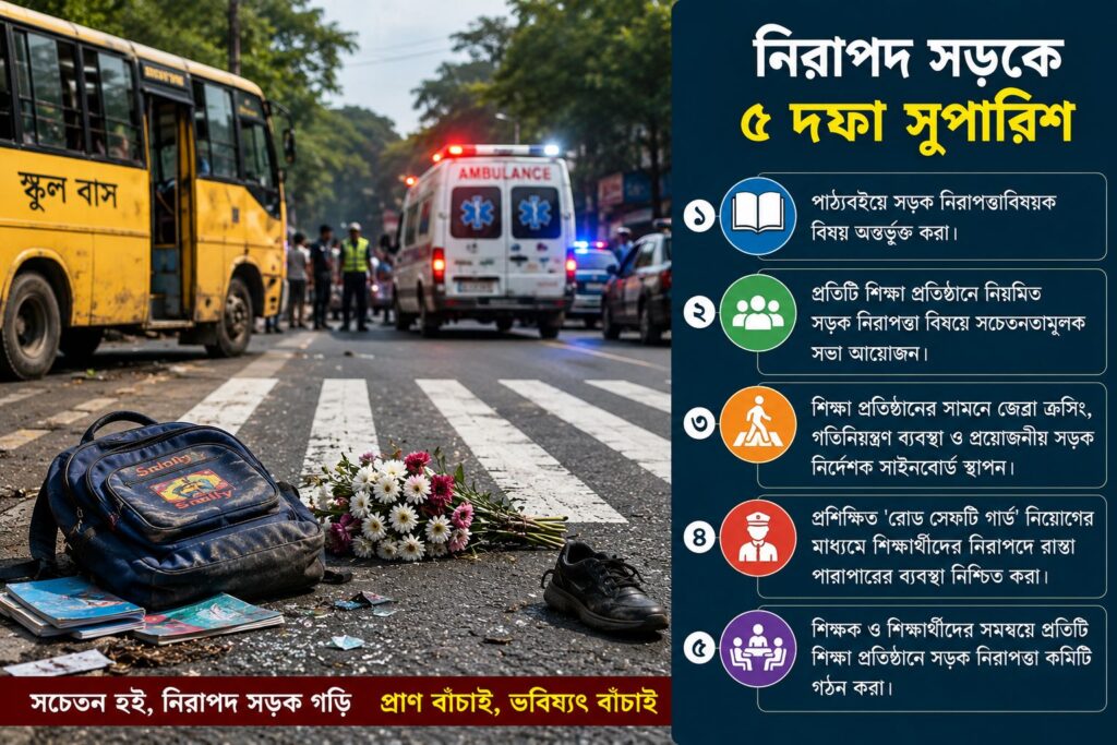 ছয় মাসে সড়ক দুর্ঘটনায় নিহত